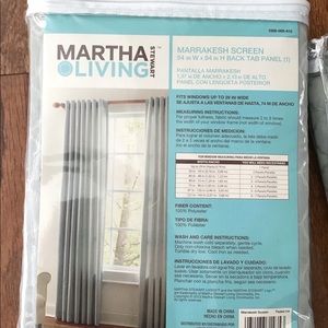 Martha Stewart Green Curtains